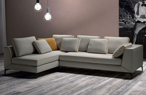 Samoa Sugar Corner Sofa Dark Style